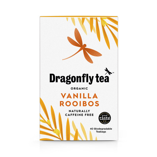 Dragonfly Tea Organic Vanilla Rooibos 40 teabags