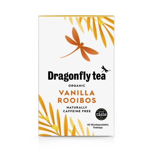 Dragonfly Tea Organic Vanilla Rooibos 40 teabags