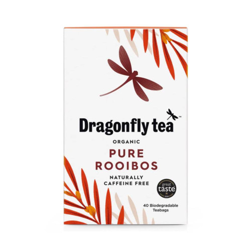 Dragonfly Tea Organic Pure Rooibos 40 Teabags 100g
