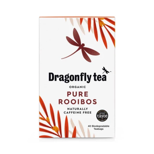 Dragonfly Tea Organic Pure Rooibos 40 Teabags 100g