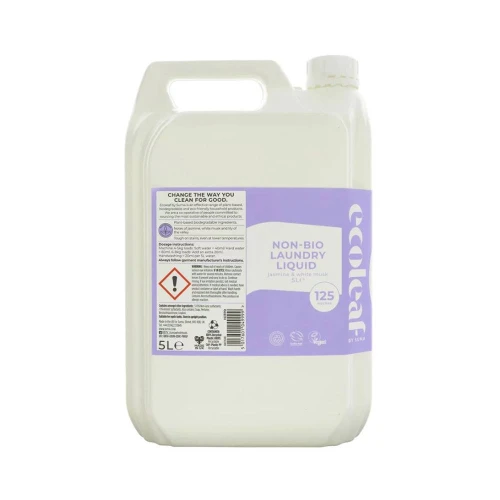 Ecoleaf Jasmine & White Musk Non-Bio Laundry Liquid 5ltr