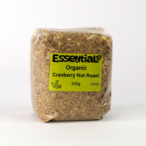 Essential Cranberry Nut Roast Organic 500g