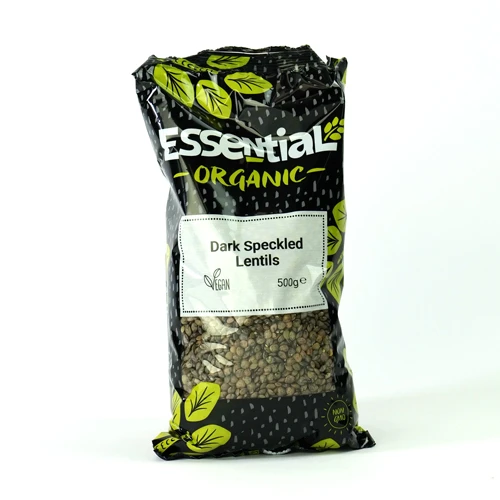 Essential Dark Speckled Lentils 500g