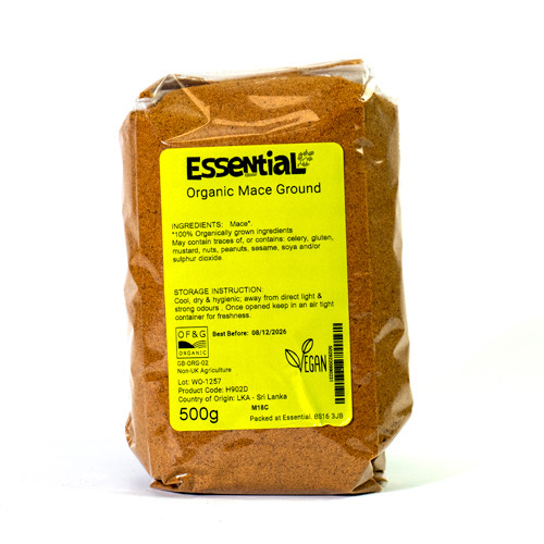 Essential Mace Ground Organic 500g