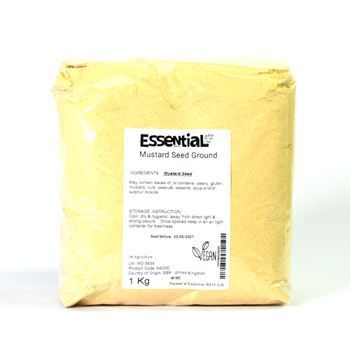Essential Mustard Seed Ground 1kg