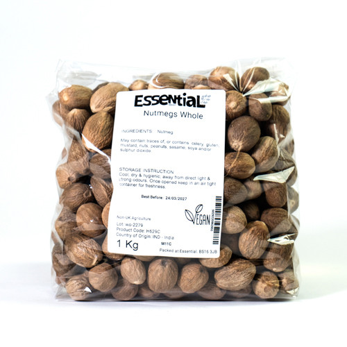 Essential Nutmeg Whole 1kg