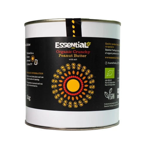 Essential Peanut Butter Crunchy Salted 6 * 1kg