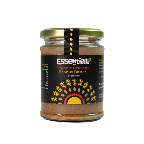 Essential Peanut Butter Crunchy without Salt 6 x 250g