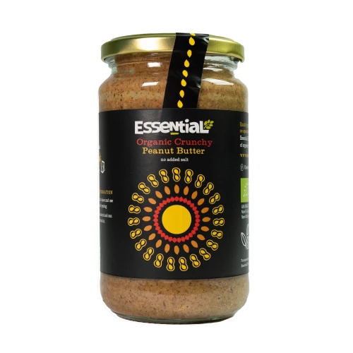 Essential Peanut Butter Crunchy without Salt 6 * 425g