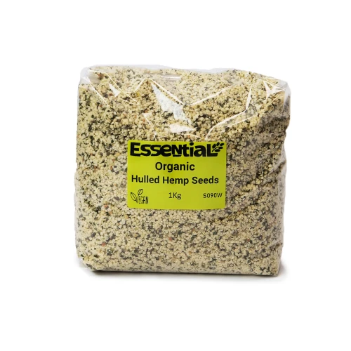 Essential Organic Hulled Hemp Seed 1Kg