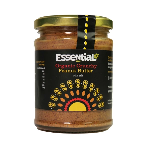Essential Organic Salted Crunchy Peanut Butter 250g