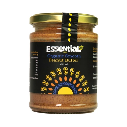 Essential Organic Salted Smooth Peanut Butter 250g