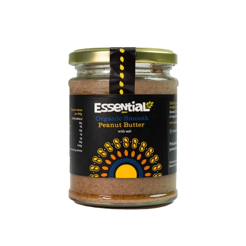 Essential Peanut Butter Smooth without Salt 6 x 250g