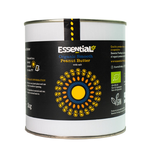Essential Peanut Butter Smooth Salted 1kg