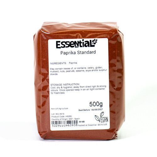 Essential Paprika Standard 500g