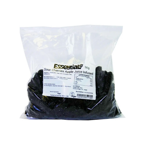Essential Cherries - Sour (Sweetened with Apple Juice Concentrate) 1kg