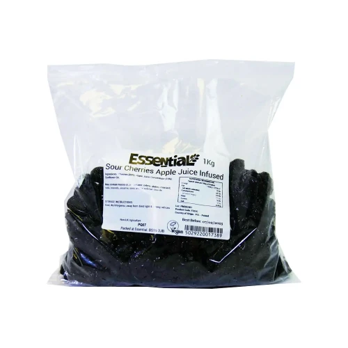Essential Cherries - Sour (Sweetened with Apple Juice Concentrate) 1kg