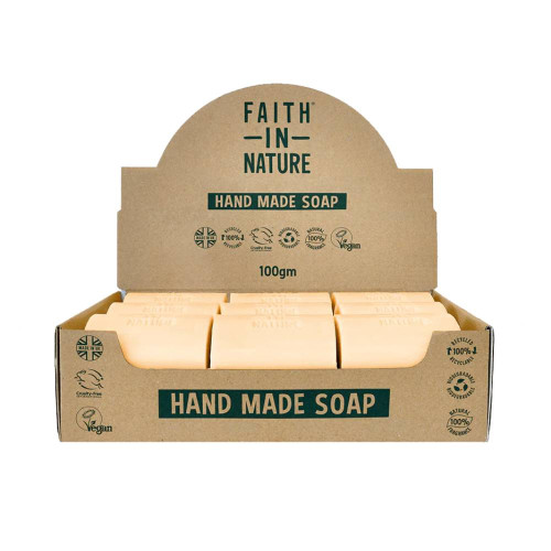 Faith In Nature Handmade Orange Unwrapped Soap 18 x 100g