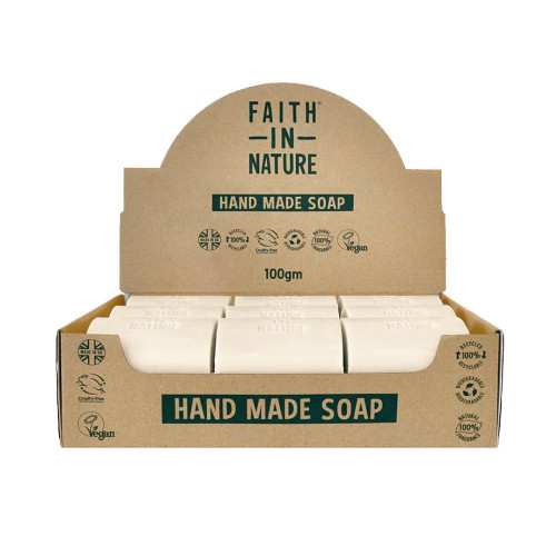 Faith In Nature Handmade Tea Tree Unwrapped Soap 18 x 100g