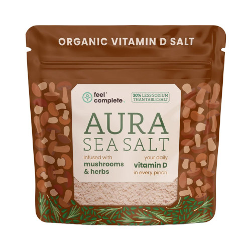 Feel Complete Aura Sea Salt Infused with Mushrooms & Herbs 80g