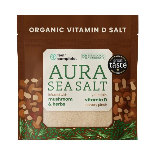 Feel Complete Aura Sea Salt Infused with Mushrooms & Herbs 80g