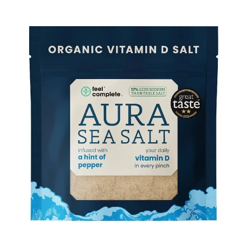 Feel Complete Aura Sea Salt Infused with a Hint of Pepper 80g
