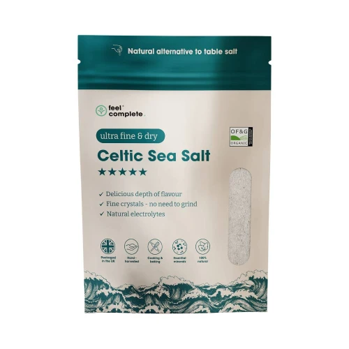 Feel Complete Celtic Sea Salt - Ultra Fine & Dry 400g