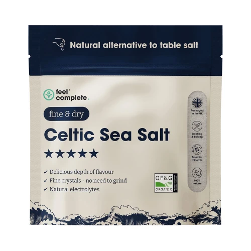 Feel Complete Fine & Dry Celtic Sea Salt 200g