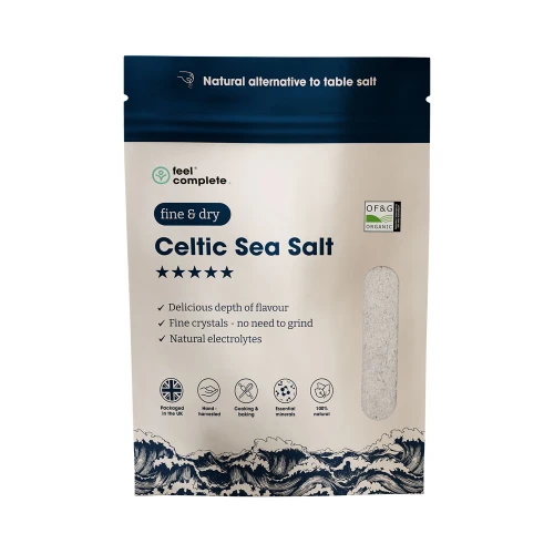 Feel Complete Fine & Dry Celtic Sea Salt 400g
