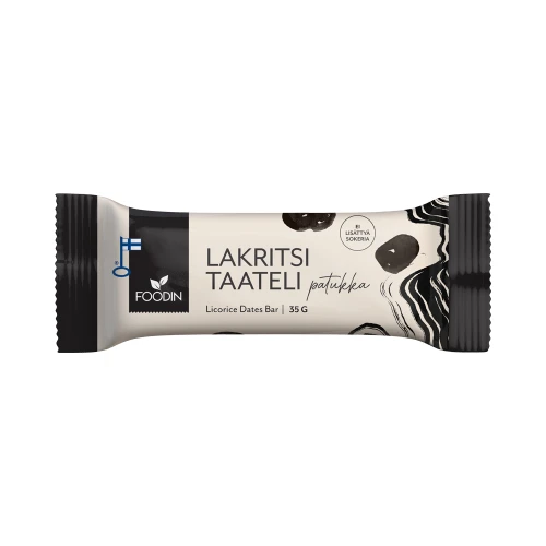 Foodin Licorice Date Bar 35g