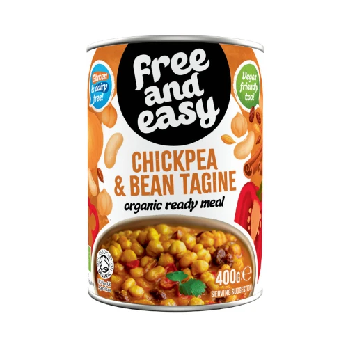 Free & Easy - Chickpea & Bean Tagine 400g