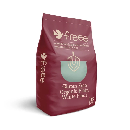 Freee Gluten Free Organic Plain White Flour 16kg