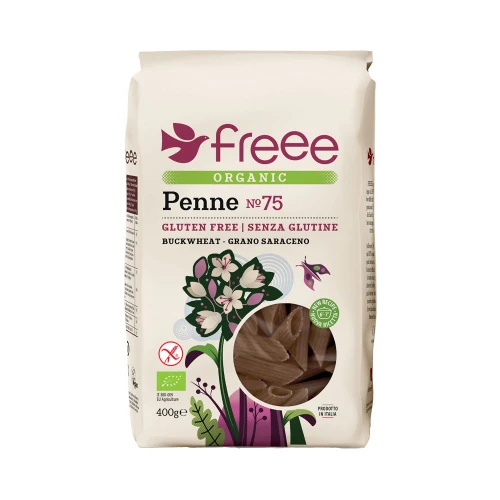 Freee Organic Gluten Free Buckwheat Penne Pasta No. 75 400g