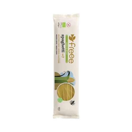 Freee Organic Gluten Free Maize & Rice Spaghetti Pasta No. 7 400g