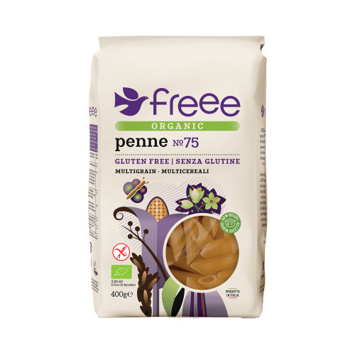 Freee Organic Gluten Free Multigrain Penne Pasta No. 75 400g