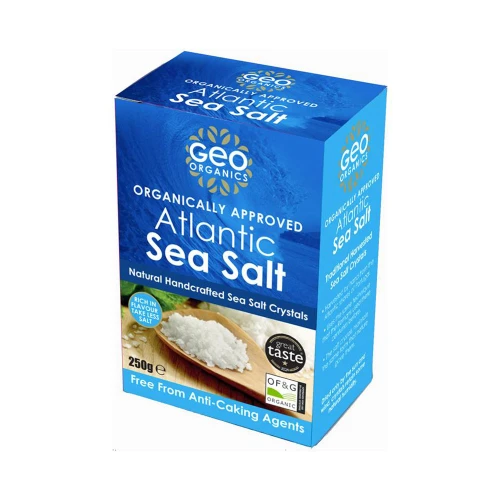 Geo Organics Coarse Atlantic Sea Salt 250g