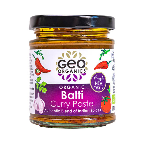 Geo Organics Organic Balti Curry Paste 180g