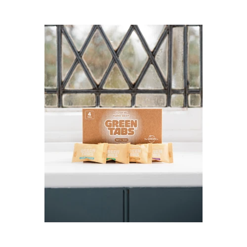 Green Tabs Hand Soap Refill Tabs - Coconut & Sandalwood 12 x 4 Tabs