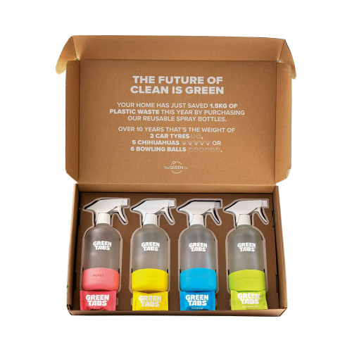 GreenTabs Mixed Spray Bundle Starter Kit &acirc; Bottles with Tabs