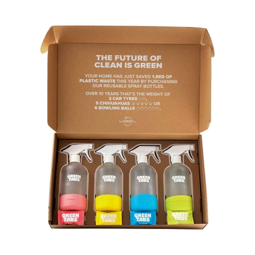 GreenTabs Mixed Spray Bundle Starter Kit &acirc; Bottles with Tabs