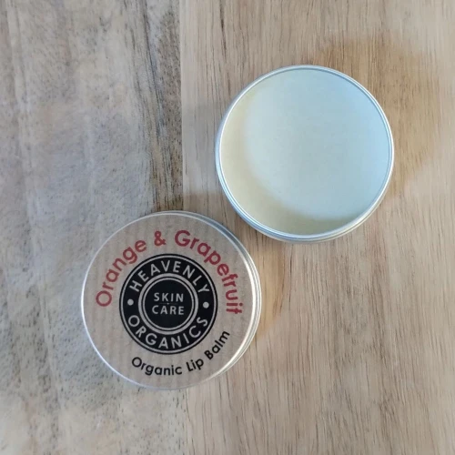 Heavenly Organics Skin Care Orange & Grapefruit Lip Balm 12g