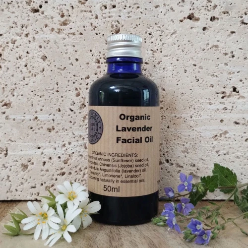 Heavenly Organics Skin Care Lavender Facial Oil 50ml