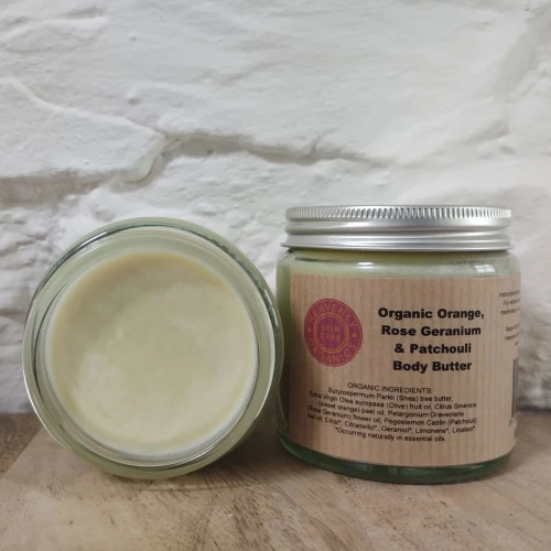 Heavenly Organics Skin Care Orange Rose Geranium And Patchouli Body Butter 100g