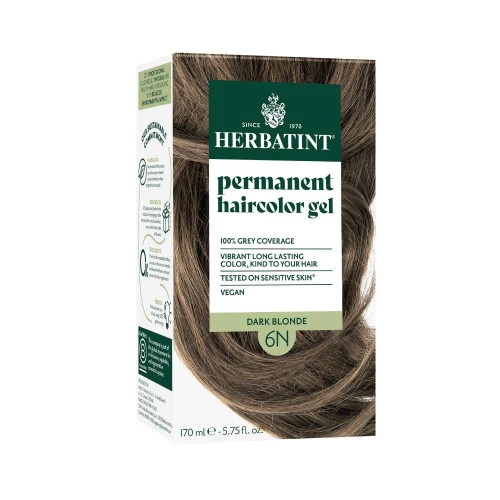 Herbatint Permanent Hair Colour Gel Dark Blonde 6N