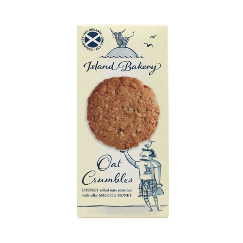 Island Bakery Organics Oat Crumbles Biscuits 125g