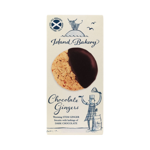Island Bakery Organics Chocolate Gingers Biscuits 133g
