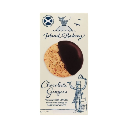 Island Bakery Organics Chocolate Gingers Biscuits 133g