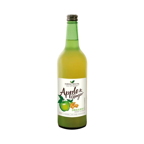 James White Apple & Ginger Organic Fruit Juice 750ml
