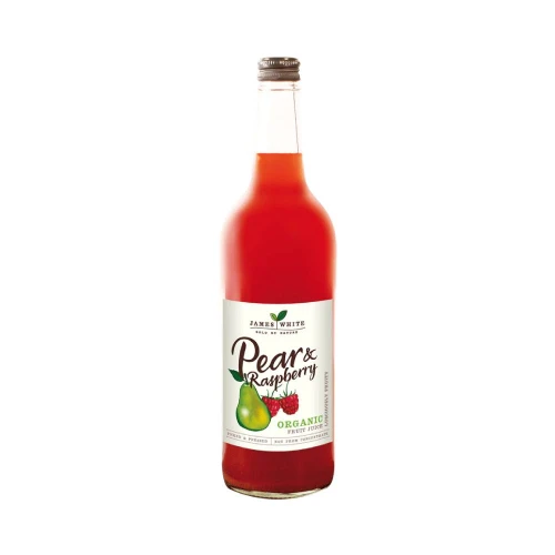 James White Pear & Raspberry Organic Fruit Juice 750ml