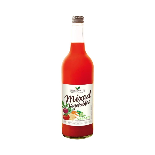 James White Mixed Vegetables Organic Vegetable Juice 750ml